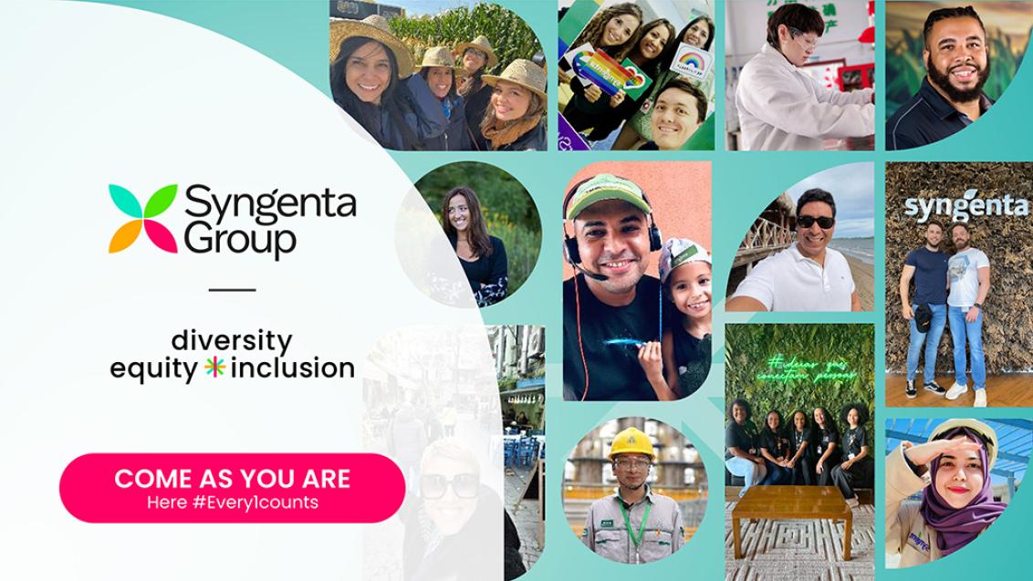 Syngenta Diversity & Inclusion graphic