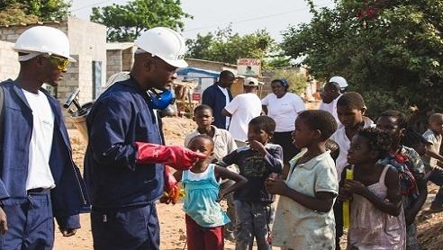 Men and children