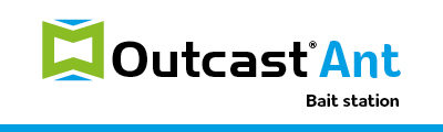 Outcast Ant Bait Station logo