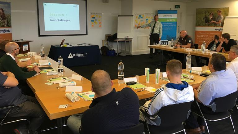 Pest control professionals training