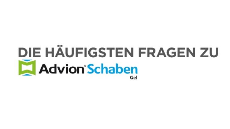 Logo von Advion Schaben mit Text „Die häufigsten Fragen zu“