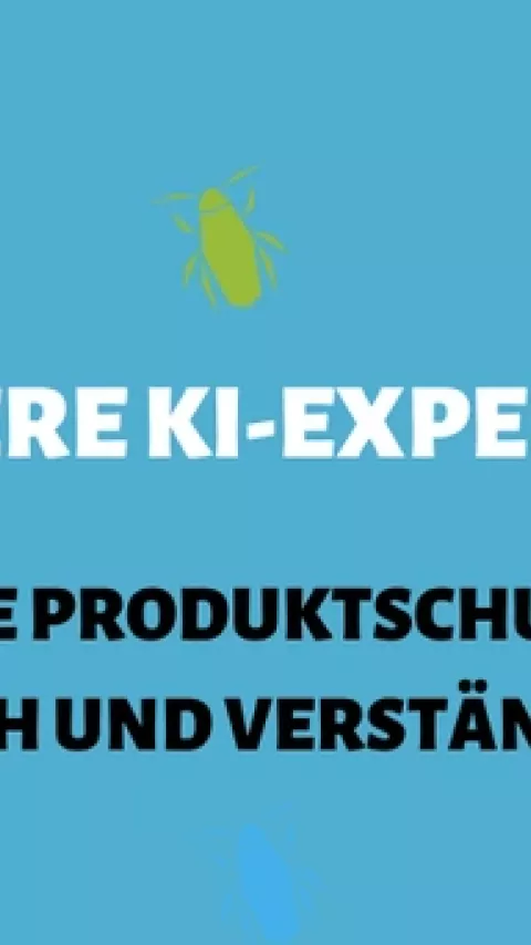 Banner: Frau links; Text „Davina, unsere 1-Expertin, informiert Sie“ mit Button „Abseilen“