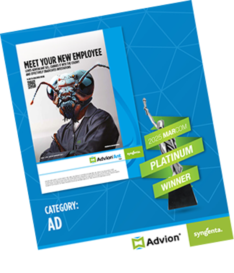 Advion campaign award winner