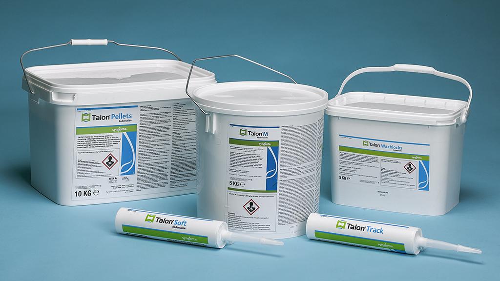 Talon range of rodenticides to cater for different situations