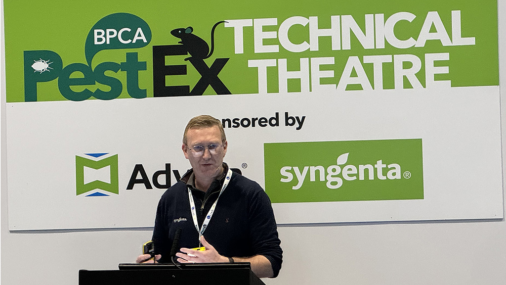 Richard Moseley at PestEx 2024