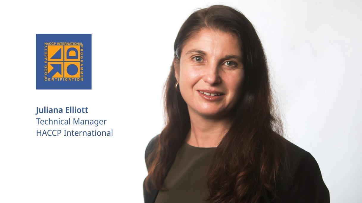 Juliana Elliott, HACCP International