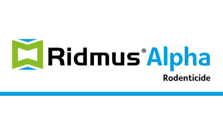 Ridmus Alpha banner logo