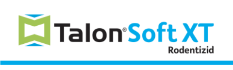 Logo TalonSoft XT Rodentizid in blau und grün